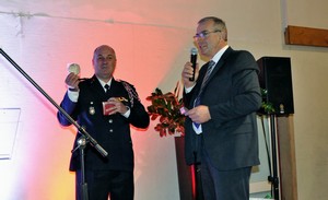 Centre de secours: passation de commandement 31 janvier 2015
